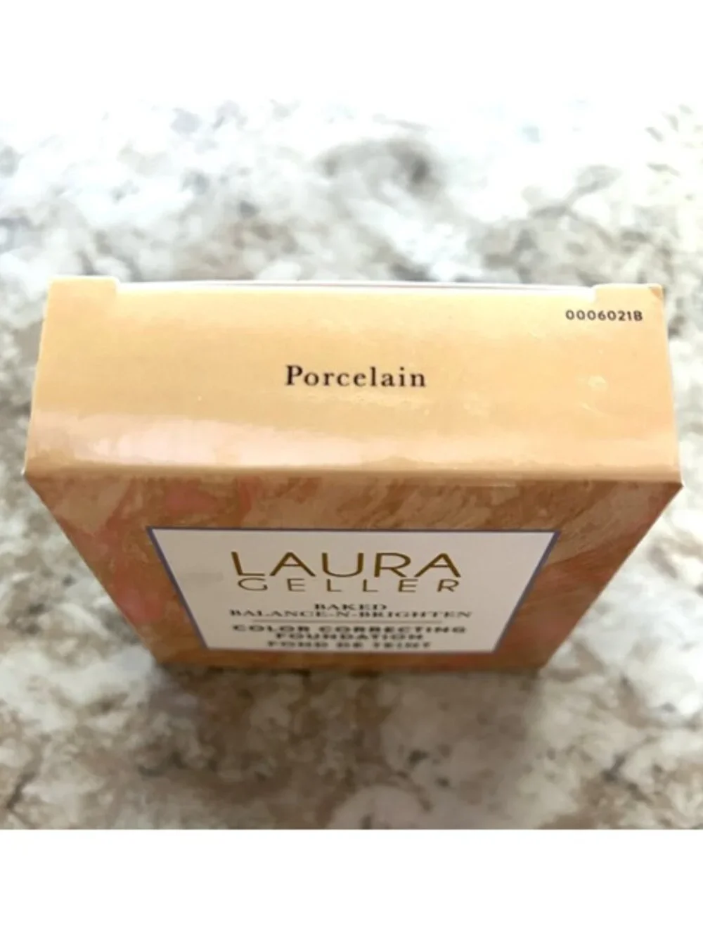 Laura Geller Baked Balance-N-Glow Color Correcting Foundation Porcelain New